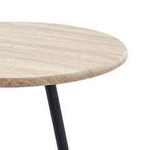 Tidyard Set 5 pz da Bar Design Moderno Alto in Tessuto Marrone/Verde,Set Tavolo Rotondo e 4 Sedie da Bar Alti in Tessuto,Set Tavolo e Sedie da Cucina Design Moderno in Tessuto
