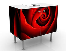 Apalis Mobile per lavabo Design Lovely Rose 60x55x35cm, Basso, Larghezza: 60cm, Regolabile, mobiletto da lavandino, lavandino, mobiletto da lavabo, lavabo, mobiletto, Bagno, Bagnetto, Mobile da Bagno