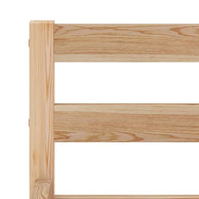 SKM Giroletto con 2 Cassetti in Legno Massello di Pino 90x200 cm (22.77kg)