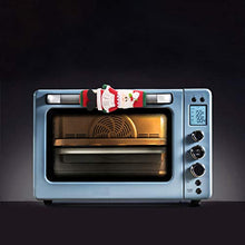 ETbotu - Set di 2 protezioni per forno a microonde, isolate termicamente per maniglia, decorazione natalizia