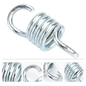 Yardwe Molla di Sospensione per Amache e Altalene a Dondolo Swing Molle per Dondolo da Giardino in Acciaio Inox (7mm)