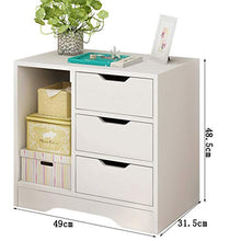 FEANG Comodino Comodino Semplice da Comodino Moderno armadietto Comodino Semplice cassetto armadietto Multi-Strato Tavolino Laterale