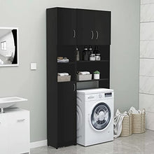 vidaXL Armadio da Bagno Rovere Sonoma 32x25,5x190 cm in Truciolato
