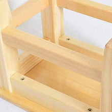 zaizai Divano Sgabello in Legno Massello Famiglia Sgabello Basso per Bambini Sgabello per Scarpe per Adulti Poggiapiedi Sgabello Piccolo Panca Antiscivolo Postura Corretta, per Bagno-28 * 20 * 15 cm