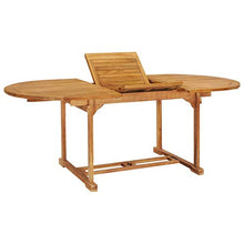 SKM Set da Pranzo da Giardino 7 pz in Legno Massello di Teak (78.77kg)
