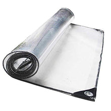 MTYLX Outdoor Multifunzionale Incatramata, Trasparente Poncho Sole Camera Impianto Capannone Trasparente Tenda Panno Aria Condizionata Curtain,a,1.5Mx3M