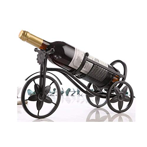 GPWDSN Botti di Rovere Distributore di Vino Portabottiglie Vino, Vino Ferro battuto Scultura in Metallo Artigianato a Forma di Auto per la casa Decorazioni Ristorante, Scatola Contenitore Regali ro