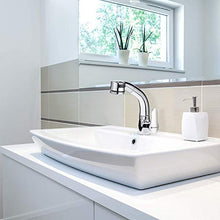 VBARV Rubinetto per lavandino con Rubinetto Estraibile - Rubinetto per Vasca, Doppio lavabo, Finitura cromata, Rubinetto per lavabo monocomando, lavabo Caldo e Freddo