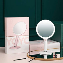 Makeup mirror Specchio per Il Trucco con Lampada Specchio Specchio HD Specchio per Il Trucco dimmerabile Base ad Assorbimento Magnetico Specchio per Il Trucco Indietro 5 Volte Lente di ingrandimento