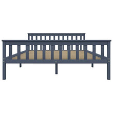SKM Giroletto Grigio in Legno Massello di Pino 160x200 cm (26.7kg)