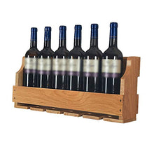 WZHZJ Cremagliera del Vino fissata al Muro, espositore della Bottiglia di Vino di Vetro di Vino, Supporto di Vetro del Gambo Lungo
