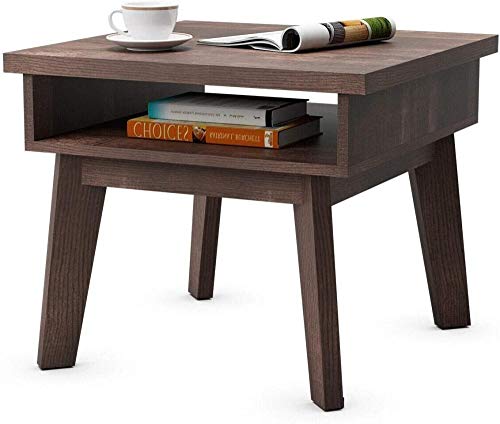 YRRA Tavolino da Comodino da Comodino in Stile retrò e Rustico, tavolino con cassetto Aperto, Tavolo da casa per Soggiorno Camera da Letto