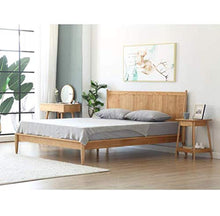 MMWYC Comodino Mobili Tutto Legno Massiccio Quercia Locker Hidden cassetto di immagazzinaggio 41 * 41 * 61 Centimetri Bella Cabinet Piccolo Comodino