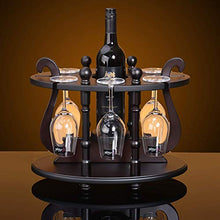 LHQ-HQ cremagliera del Vino, Wine Rack Wine Rack 1 Bottiglia di Vino 6 Vetro Stand Cantina Cucina bancone da Bar