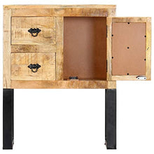 FAMIROSA Credenza 60x30x76 cm in Legno Massello di Mango