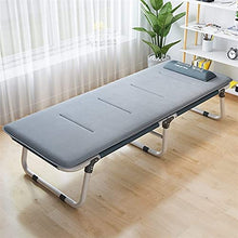 LLSS Lettino Prendisole, Lettino Pieghevole, Carico statico, Resistente alla ruggine, con Letto Pieghevole in Tessuto Sintetico Traspirante