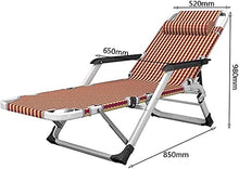 Lettini da sole alla moda con sedia a sdraio pieghevole portatile per casa, ufficio, lettino da spiaggia per esterni, resistente, imbottito e traspirante e confortevole