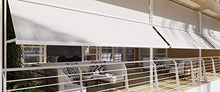 Tenda da Sole T4 a Caduta con Guide Laterali Antivento Dimensioni:L300xH220 (Senza Cassonetto, Corti Classici 376)