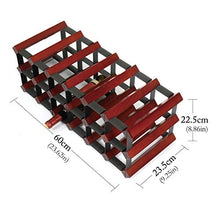 Portabottiglie da appoggio Titolare armadietto del vino bagagli basamento del vino Display Rack Wine Rack casa Governo del vino Espositore Ripiani Vino storage con Table Top Portabottiglie da vino da