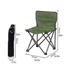 YC electronics Sedia Pieghevole da Campeggio, Spiaggia Portatile all'aperto Balcone Salotto per Ufficio Pranzo Pranzo Prato Barbecue Schizzo (Color : Camel Solid Fabric)