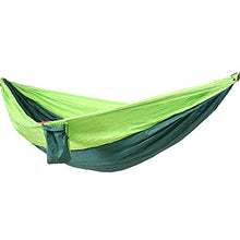 LHAHGLY Hammock Portable Hammock Doppia Persona Campeggio Survival Garden Swing Swing Sedia a Sospensione Sedia da Viaggio Travel Cowiture Paracadute Hammocks con Il Trasporto hamac avec Support