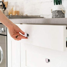 cigno Pomelli per Porta Set di 4 Pomelli per Mobili Manopole per Cassetti Cucina Armadio Vetro