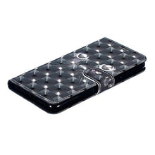 Saceebe Compatibile con Huawei Mate 20 Custodia Pelle Cover a Libro 3D Custodia in Pelle con Cordino Portafoglio Flip Case PU Custodia Pelle Cover Protettivo Bumper Morbido,Occhi Scuri
