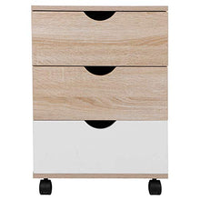 FGDSA Comodino Comodino Mobile Comodino Divano Comodino Comodino Armadietto con 3 Cassetti Mobili per Camera da Letto per Ufficio Domestico