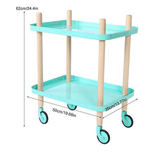 BLWX LY Carrello Pratico di Rotolamento, Piccolo Scaffale D'angolo for Uso Domestico, Resistente alla Ruggine/Durevole/Robusto (Color : Pink)