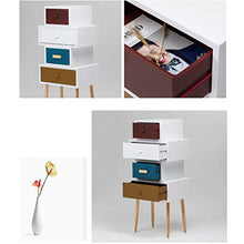 ZHongWei-- Armadietto della Camera da Letto - Cassetto Tipo Semplice Moderno Cassetti personalità Creativo Cabinet Cabinet Cabinet (Size : 45 * 34 * 90cm)