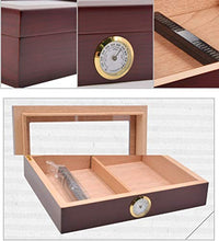 YUMO Portable Viaggio Humidor in Marrone, Cedro Spagnolo