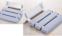 Sedia da bagno, sgabello pieghevole da bagno, antiscivolo, sedia da parete per cambiare scarpe da parete