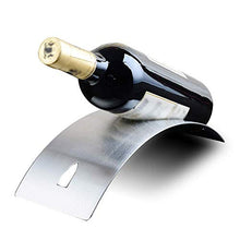 SILOLA Portabottiglie, Fiocco Materiale Acciaio Inossidabile Portabottiglie Vino Rosso Europeo Decorazione Domestica Bar Accessori Vino Portabottiglie