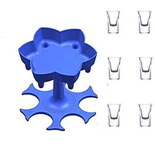 TINGYIN 6 Presa per Dispenser Gratuita distributori rapidi-Dispenser di Vetro e Supporto Bar Party Weekend distributore Cocktail portabottiglie Secchiello da Tavolo