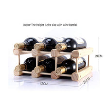 Portabottiglie per Vino Espandibile modulare Free Standing di Vino di Legno Rack da qualità di Legno Solido, Robusto Bottiglia Racking di immagazzinaggio Perfetto for la Cucina Scaffale per Vino