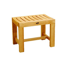Accessori da bagno - Bagno impermeabile antiscivolo Stabile Sicurezza Comfort Bath Chair cambiare le scarpe Sgabello anziani / disabili / incinta di legno solido superficie curva presidente Max.250kg