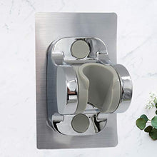 TOPBATHY Forte Supporto per Soffione Adesivo Supporto per Bacchetta per Doccia Regolabile Supporto per Soffione per Doccia a Parete per Bagno di Casa