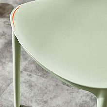 XIAOQIAO Sedie da Pranzo in Plastica Sedie Moderne da Bancone da Cucina Lounge Tempo Libero Soggiorno Sgabelli Angolari, capacità di Carico Fino a 200 kg