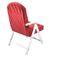House Collection HSC1390 Poltrona Siena Molisana, Bianco Rosso