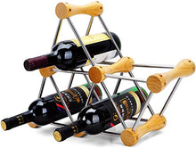 Classico Freestanding bottiglia di vino Rack Vino Rack di stile Vintage elegante stand del metallo dell'acciaio inossidabile Governo Bottle Holder stand di immagazzinaggio Organizzatore controsoffitto