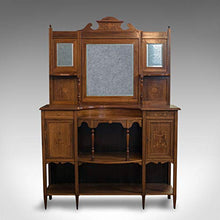 Credenza antica, Inglese, Palissandro, Comò, Inchiostro, Intarsio Bosso Vittoriano, C.1900