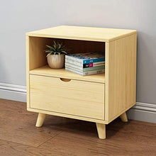 Comodino tavolino Comodino, Camera da Letto Semplice Cassettiera a Due cassetti Soggiorno Tavolino Cassetto Cassetto Cassetto Cabinetto Cassetti (Color : Double Bedside Table)