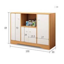 XuZeLii Credenza Cassetto Multifunzionale di Legno massello di Grande capacità Domestica Moderna Minimalista tè armadietto Armadio mobili Soggiorno Adatto per Ingresso Bagno