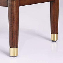 FGDSA Comodino in Stile Nordico, Comodino Blu con Doppio cassetto, Piccolo Armadio da Comodino, Comodino, Tavolo