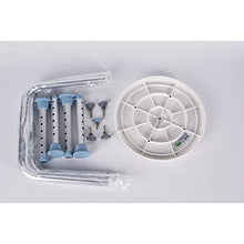 Sgabello girevole Sedia da bagno antiscivolo 6 marce Regolabile in altezza Donna incinta Vasca da bagno anziana Sedia da doccia Sedile Bagno sicuro-Blu