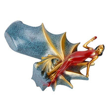 Summer Surprise Statuetta portabottiglie, statuette Statuette portabottiglie per vino Statuette portabottiglie per vino Portabottiglie per vino, per ufficio(BS023-2 Red Girl)