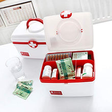 ColiCor - Armadietto per medicinali, kit di primo soccorso portatile, 17,5 x 27,5 x 17,5 cm