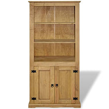 vidaXL Credenza Legno Messicano Corona Range 80x40x170 cm Baule Madia Ripiani