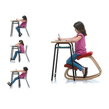 LIUXU Studio Sedia - Sedia Inginocchiata Ergonomica, Seduta Sedia per La Correzione della Postura, può Prevenire La Colonna Vertebrale E Il Gobbo, Adatto per Studio, Ufficio E Casa