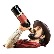 LHQ-HQ Rack Resina Vino, Miglior Rack Bottiglia, Whisky Wine Rack, Western Cowboy Decorazioni Regalo di Stile